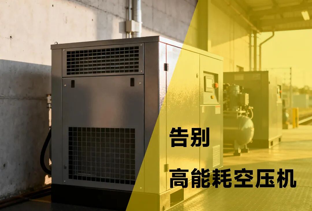 葆德EPM-II水平雙級壓縮空壓機0元購節能改造活動示意