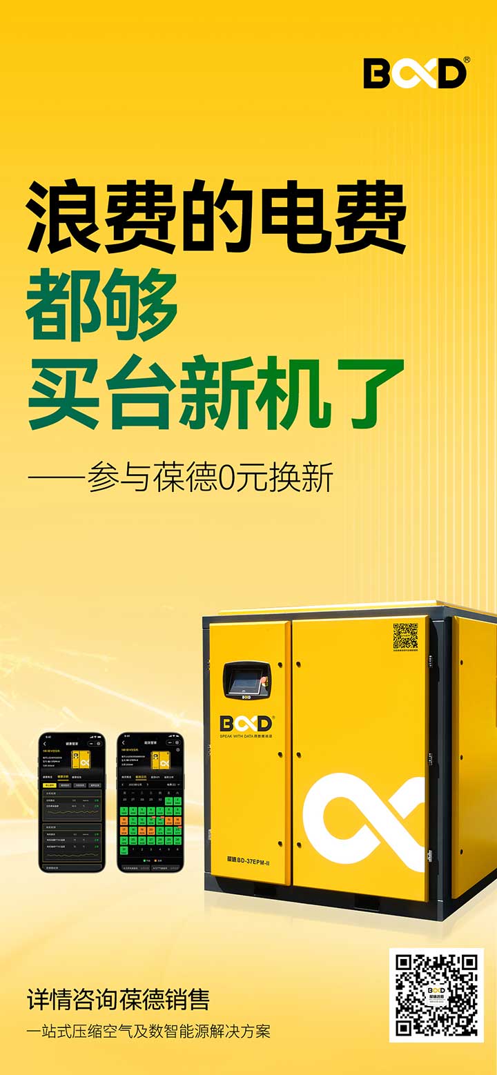 傳統(tǒng)工廠電費暴漲?空壓機節(jié)能改造3步省電32.5%!