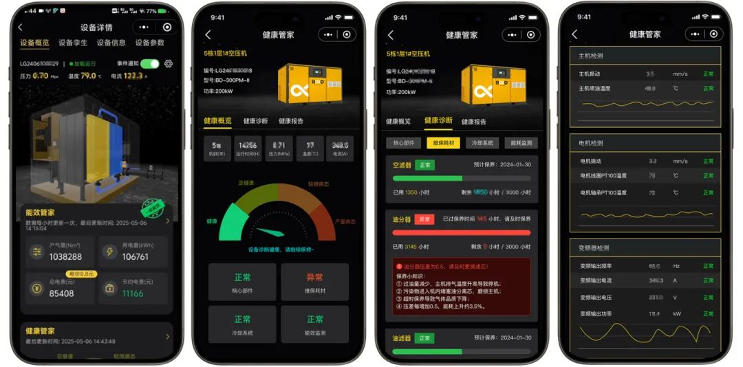 空壓機高溫停機預警！夏季維保攻略助設備降溫省成本